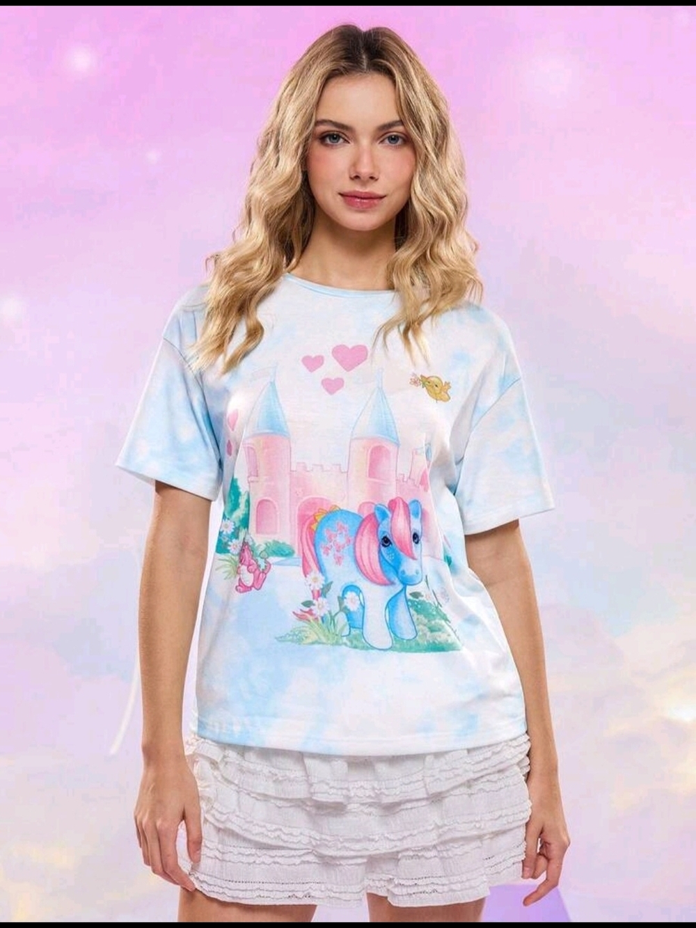 My Little Pony Pastel Graphic Tee - Blue